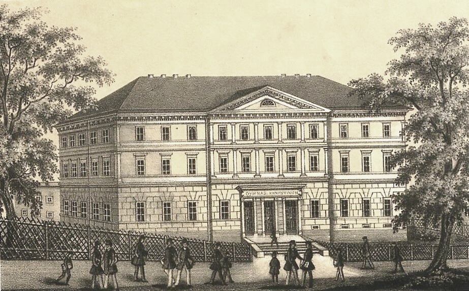 500 Jahre Gymnasium Ernestinum – Historische Abbildung