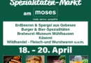 1. Thüringer Spezialitätenmarkt bei Moses