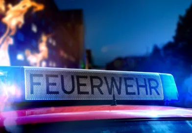 Feuerwehrauto im Einsatz