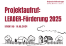 Jetzt Antrag für die LEADER-Förderung 2025 bei der RAG Gotha-Ilm-Kreis-Erfurt einreichen!
