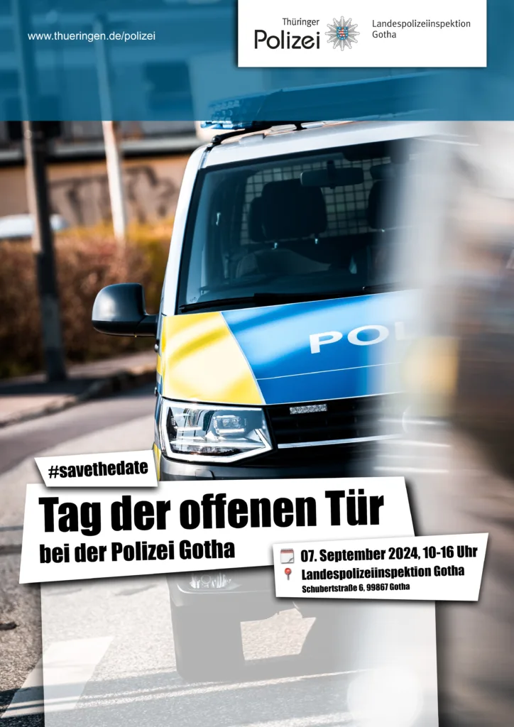 Landespolizeiinspektion Gotha: Tag der offenen Tür