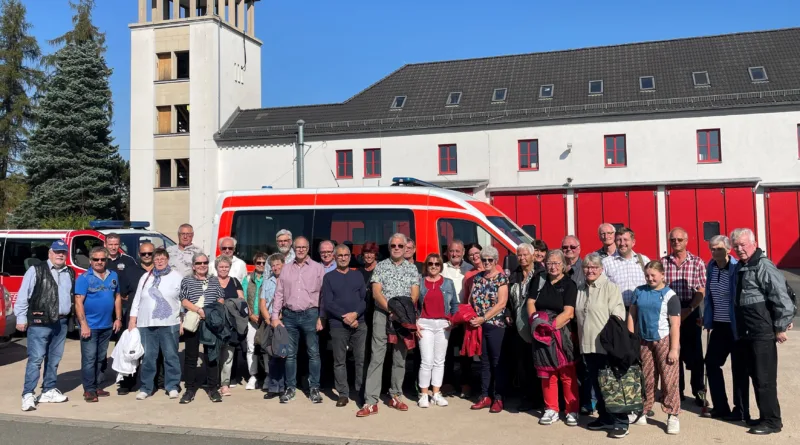 Feuerwehr Gotha - Ausflug der Alters- und Ehrenabteilung Gemeinsames Erleben sorgte für Freude