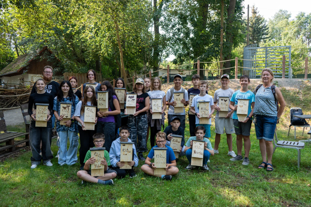 Schulausflug der Reyherschule Gotha für einen tierisch guten Zweck.