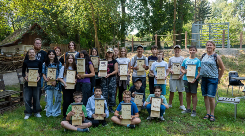 Schulausflug der Reyherschule Gotha für einen tierisch guten Zweck.