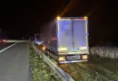 Lkw-Unfall auf der A4 bei Wandersleben – Verkehrsbehinderungen und Bergungsmaßnahmen