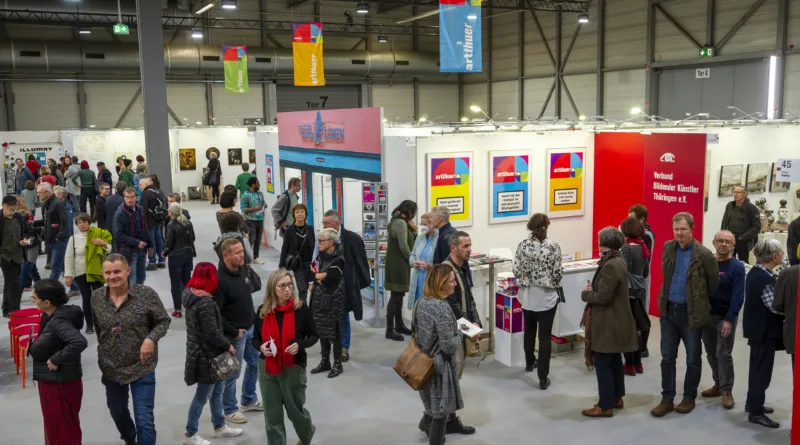 Mitteldeutschlands größte Kunstmesse fördert den Austausch der regionalen Kunstszene.