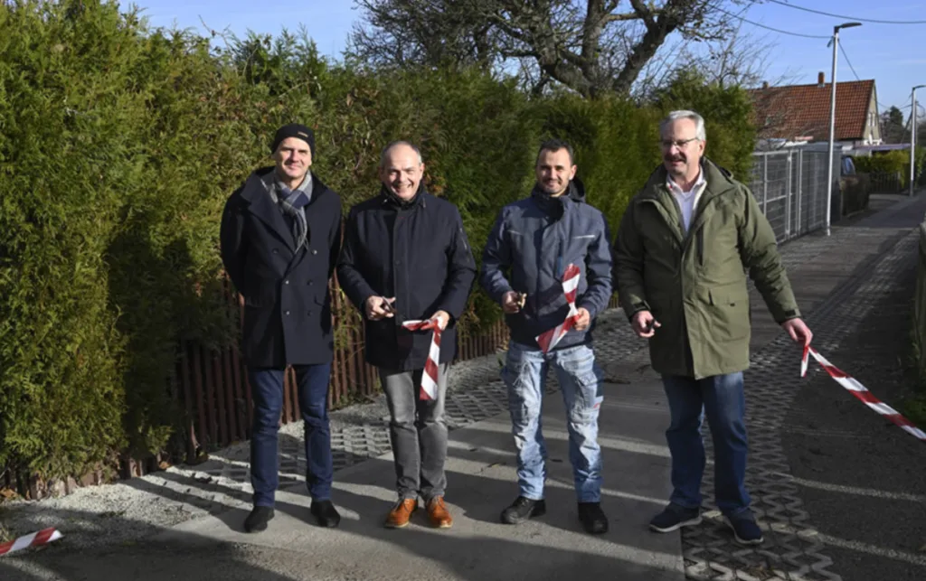 Umfangreiche Wegesanierung in der Goldbacher Siedlung durch Bürgerengagement realisiert