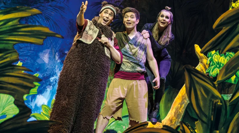 Turbulente Dschungel-Action im Kulturhaus