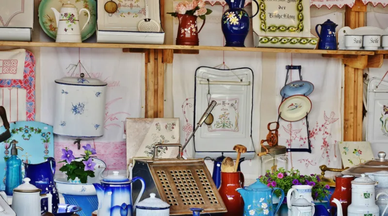 Trödelparadies auf dem Gothaer Neumarkt