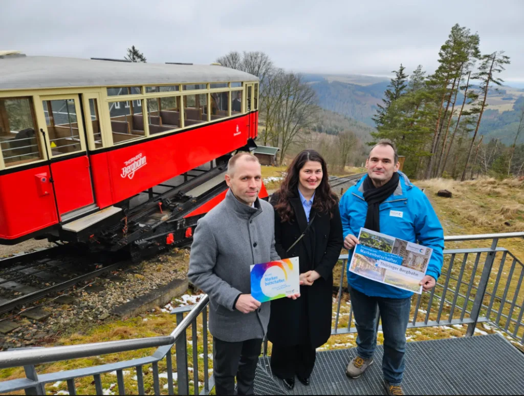 Thüringer Bergbahn ist erneut als Markenbotschafter ausgezeichnet worden