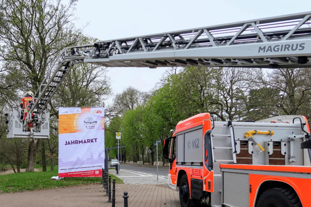 Sichtbar, präsent, bereit: Gotha bereitet sich auf den 19. Thüringentag vor