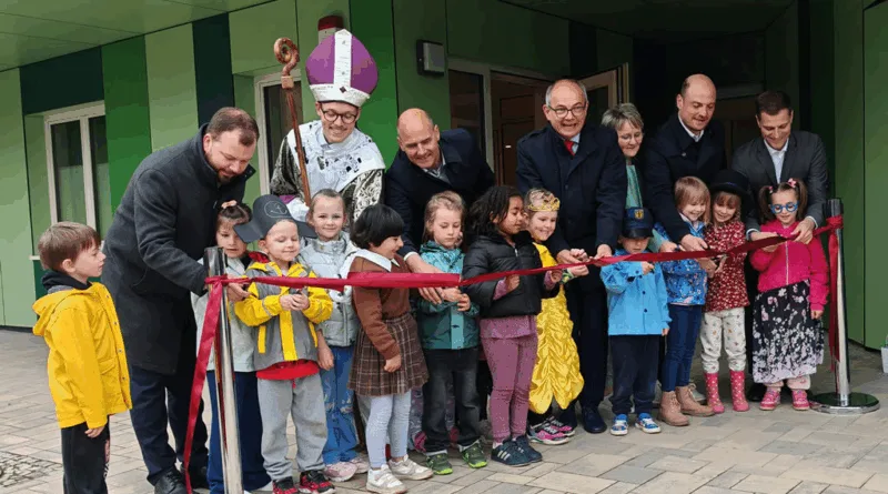Feierliche Eröffnung des Gothardus-Kindergartens in Gotha