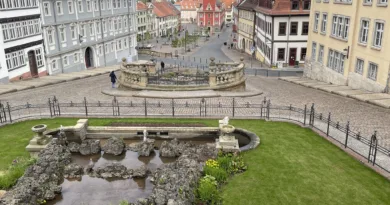 Gotha: Wasserkunst wegen Wassermangels im Leinakanal außer Betrieb Gotha: Wasserkunst wegen Wassermangels im Leinakanal außer Betrieb