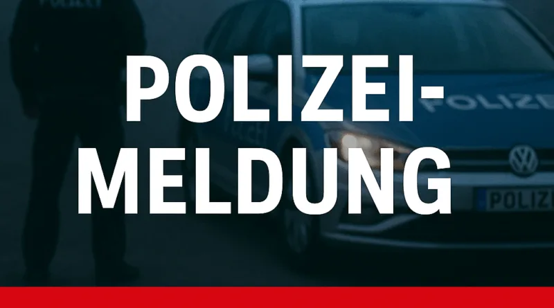 Polizeimeldung der LPI Gotha.