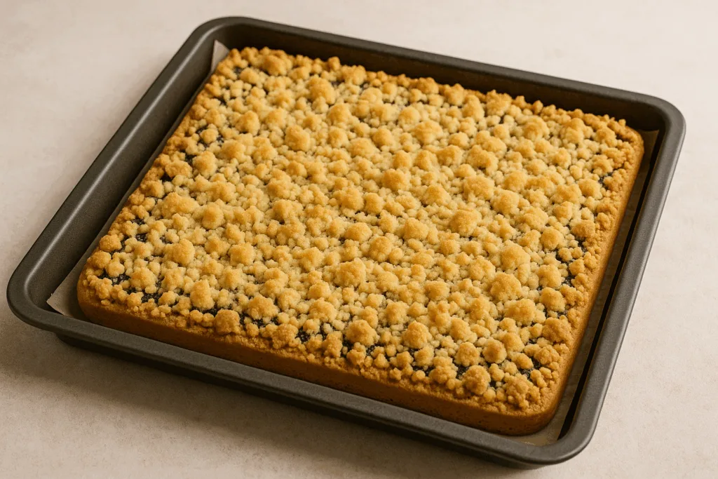 Omas saftiger Mohnkuchen vom Blech – ein Klassiker mit Tradition