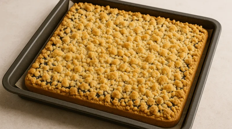 Omas saftiger Mohnkuchen vom Blech – ein Klassiker mit Tradition