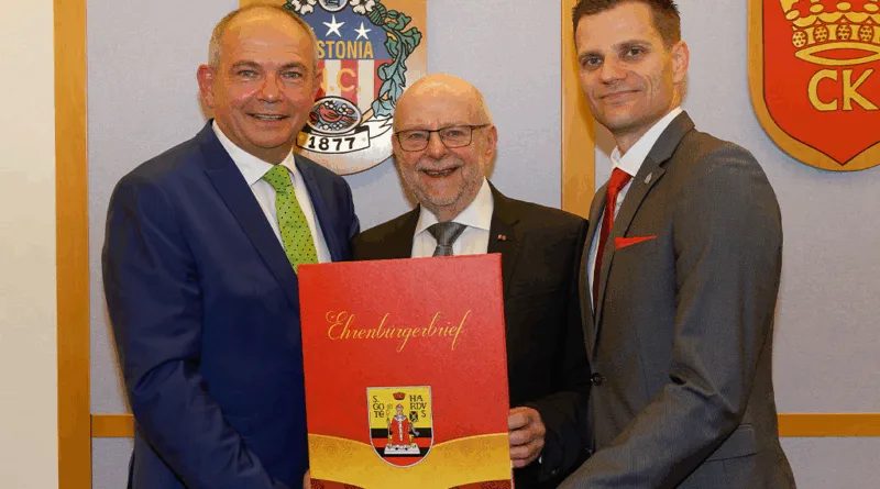 Oberbürgermeister a.D. Werner Kukulenz wird Ehrenbürger der Stadt Gotha