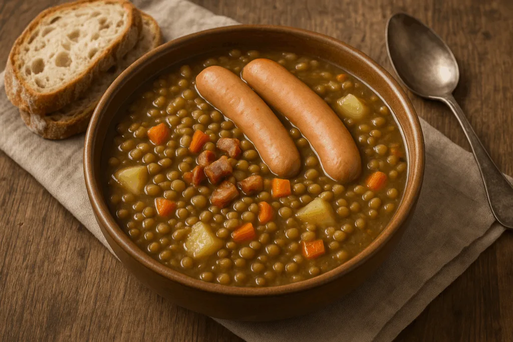 Linseneintopf wie früher – einfach, sättigend, gut