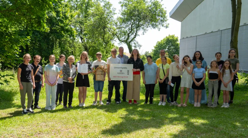 AG „BEE-Ernst“ der KGS Gotha erhält Umweltpreis 2024
