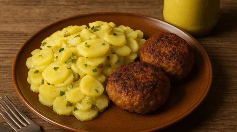 Kartoffelsalat mit Buletten – klassisches DDR-Rezept für jeden Tag