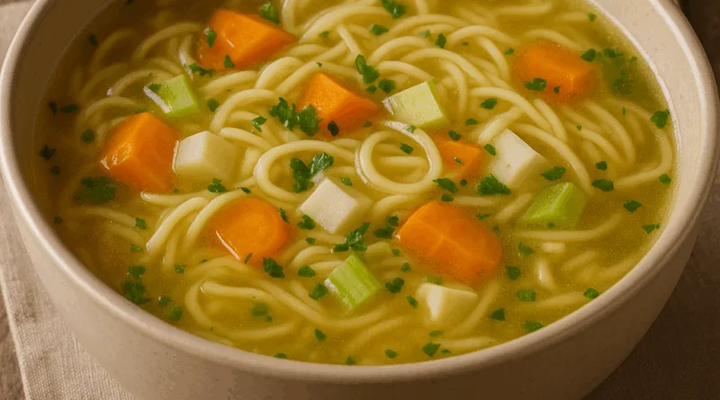 DDR-Nudelsuppe – einfach, sättigend, wie früher