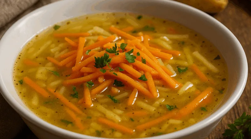 Omas Möhrensuppe – schlicht, herzhaft, unvergessen