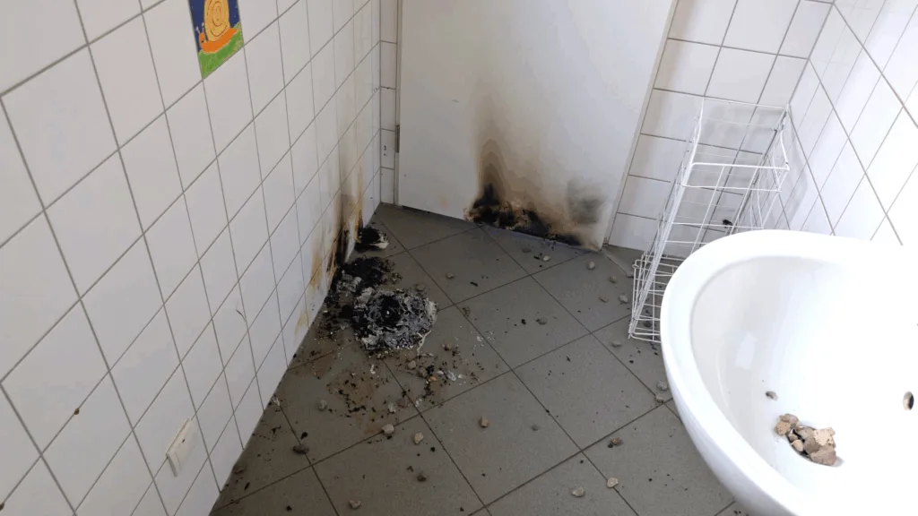 Schließung der WC-Anlage des „Big Play“