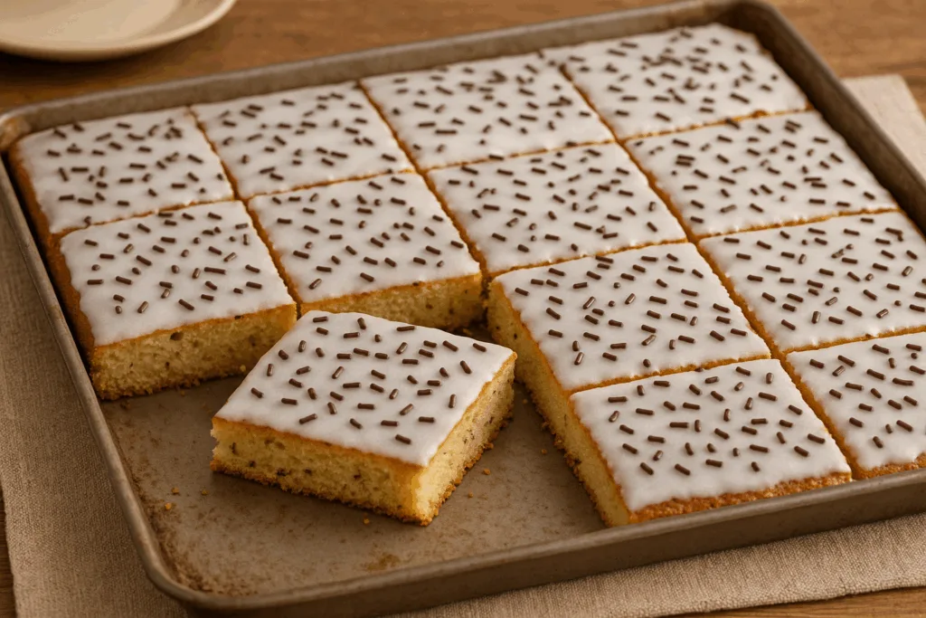 Ameisen-Blechkuchen DDR Rezept