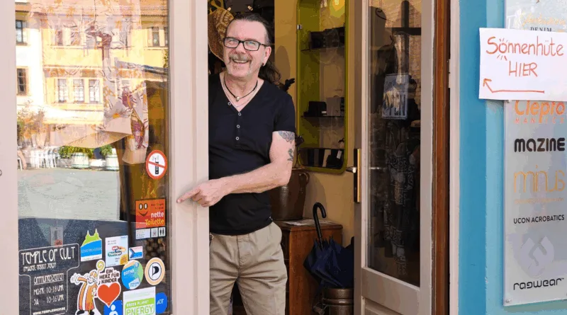 Gotha sagt Herzlich Willkommen nette Toilette