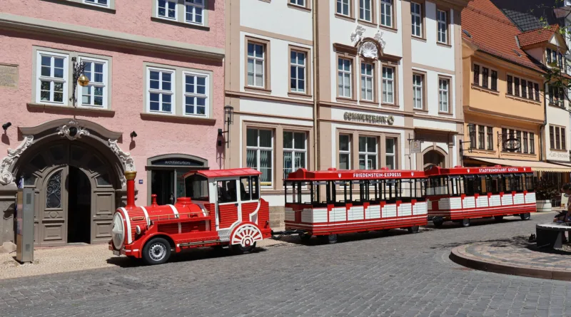 Saisonabschlussfahrt des „Friedenstein-Express“ mit Knut Kreuch