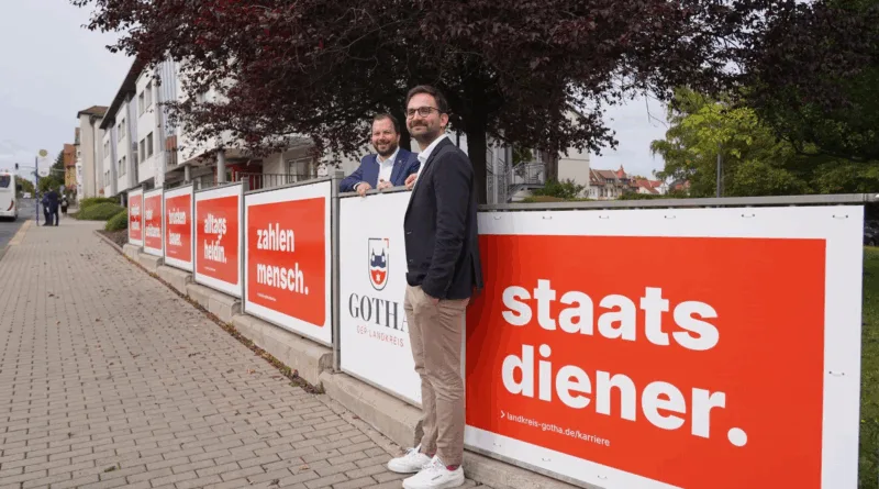 Recruiting-Offensive startet: Lebensretter, Orgatalent und Co. im Landratsamt Gotha gesucht