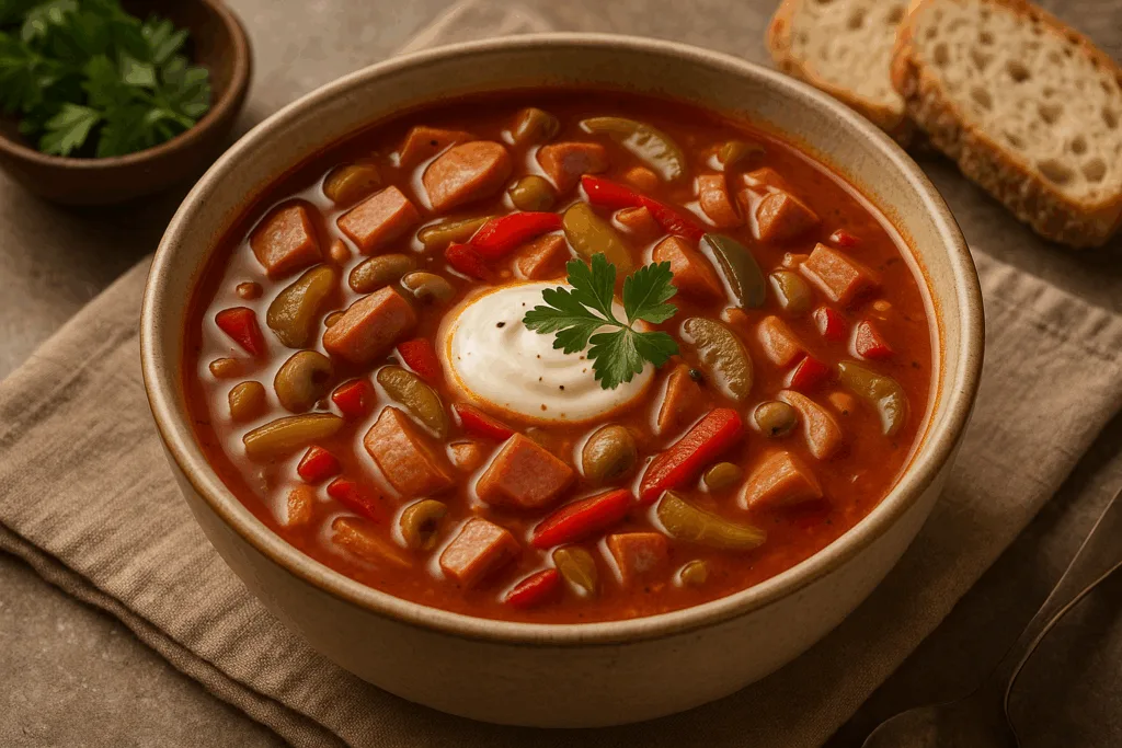 Soljanka wie zu DDR-Zeiten – das schnelle Rezept für Genießer