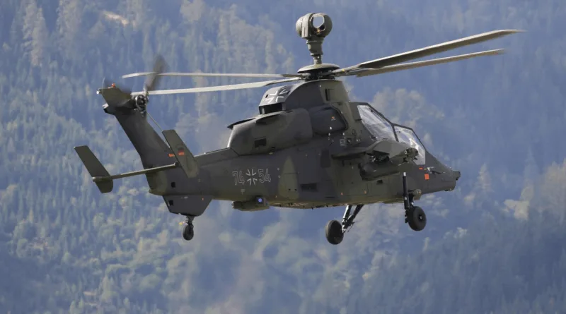 Ohrdruf: Bundeswehr-Kampfhubschrauber üben