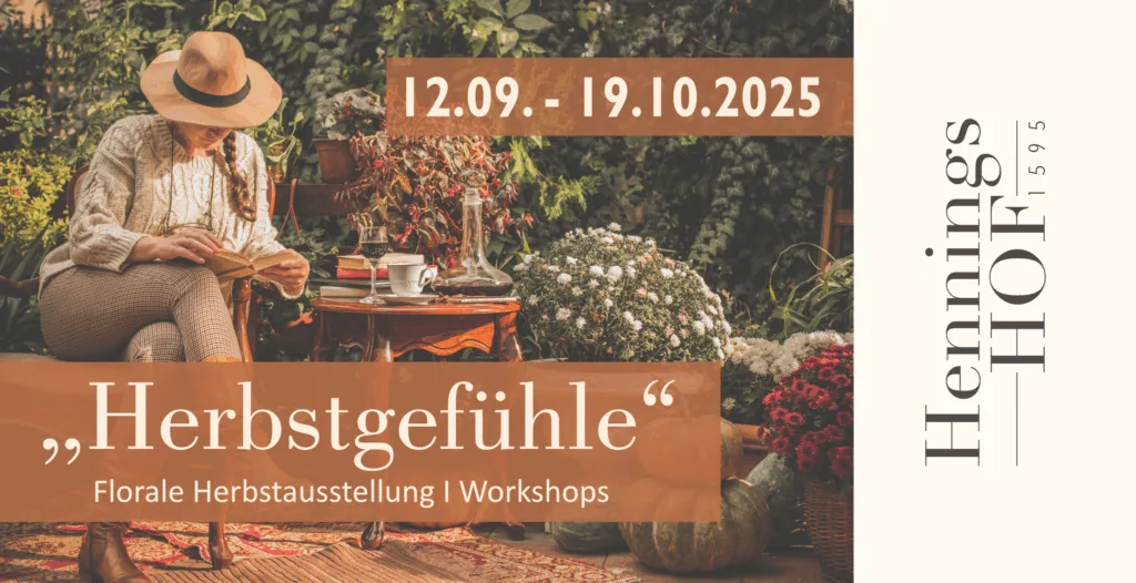 Wandersleben: Florale Herbstausstellung im Henningshof eröffnet