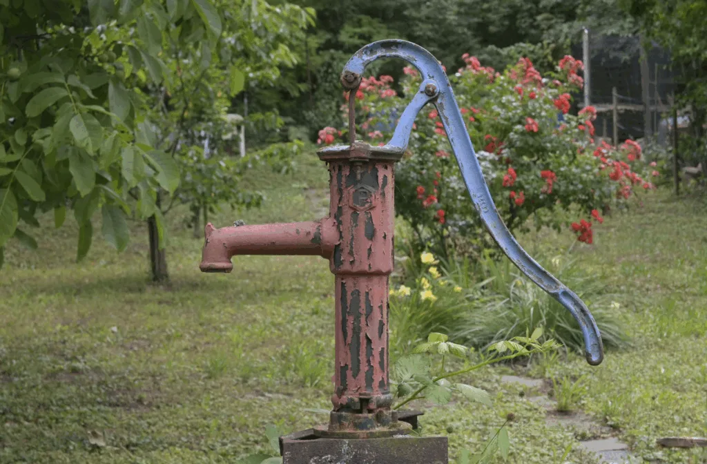 Gotha: Information zu den Schwengelpumpen in der Mittelhäuser Siedlung