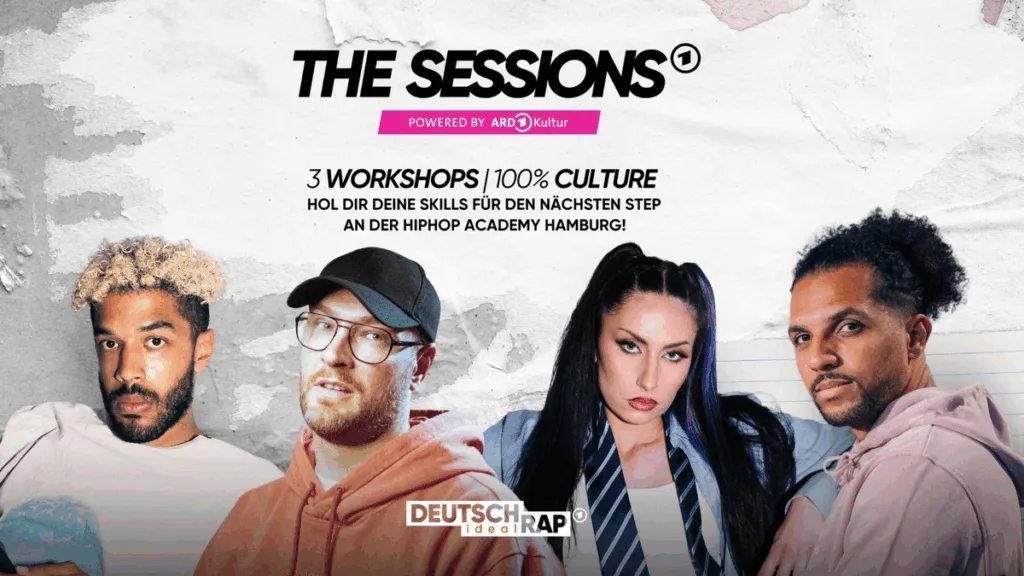 The Sessions“: ARD Kultur startet bundesweite HipHop-Event-Reihe mit „Deutschrap ideal“
