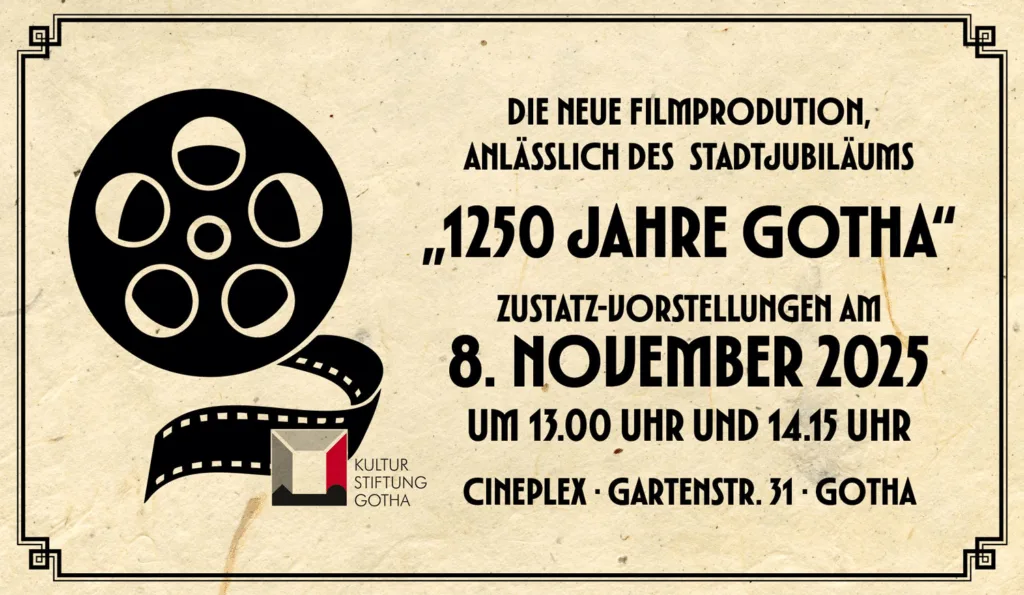 Gotha: Jubiläumsfilm erhält zwei weitere Termine
