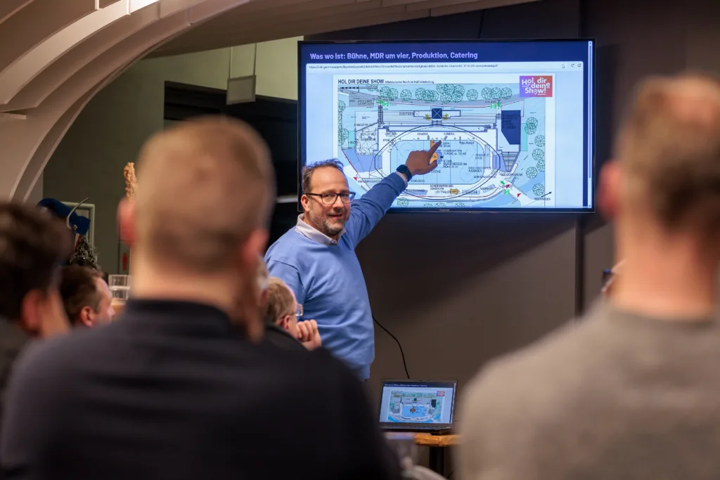 Vorbereitungen in Schierke für „Hol dir deine Show!“ sind im vollen Gange