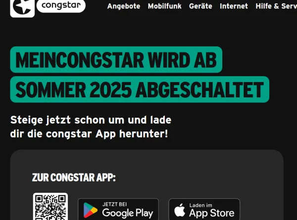 Scheinbarer App-Zwang: Telekom wegen Irreführung bei congstar verurteilt