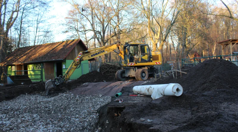 Tierpark Gotha: Start der zweiten Bauphase für neue Tigeranlage Tierpark Gotha: Start der zweiten Bauphase für neue Tigeranlage