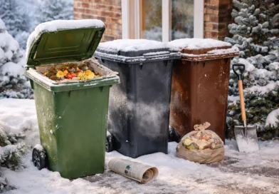 Abfallservice gibt Winter-Tipps: So verhindern Sie festgefrorenen Bio- und Restmüll Abfallservice gibt Winter-Tipps: So verhindern Sie festgefrorenen Bio- und Restmüll