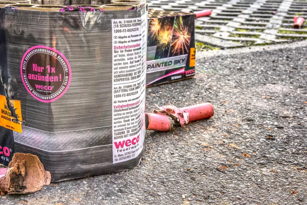 Sicherer Umgang mit Feuerwerk