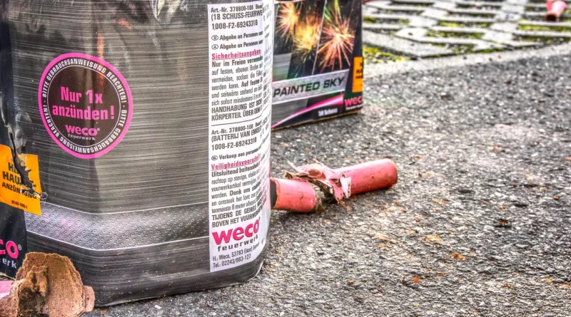 Sicherer Umgang mit Feuerwerk