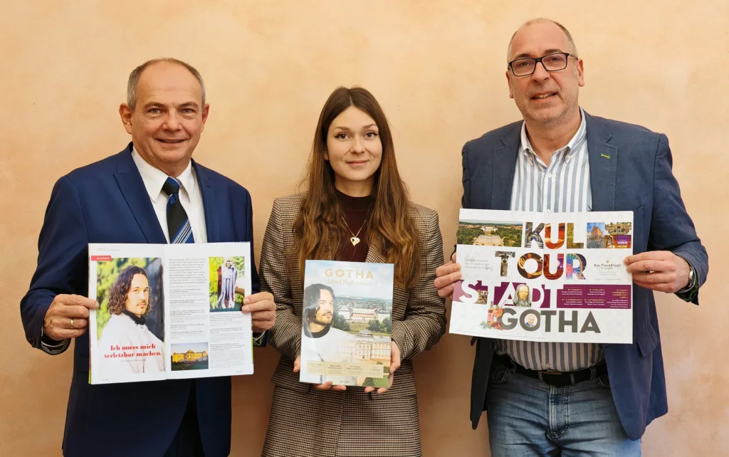 Mit Ernst und Leidenschaft - Gotha präsentiert druckfrische Ausgabe seines Residenzstadt-Magazins