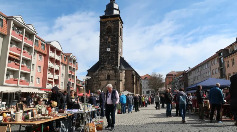 Trödelparadies auf dem Gothaer Neumarkt