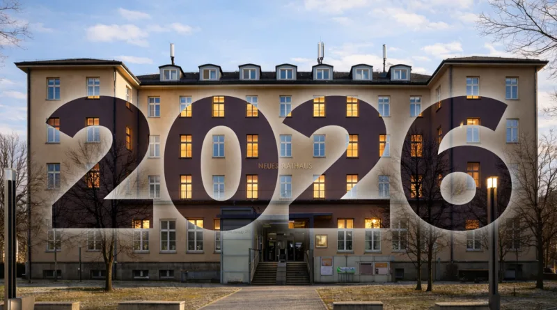 Ämter der Stadtverwaltung mit vielen neuen Projekten und umfangreichen Planungen in das Jahr 2026 gestartet Ämter der Stadtverwaltung mit vielen neuen Projekten und umfangreichen Planungen in das Jahr 2026 gestartet