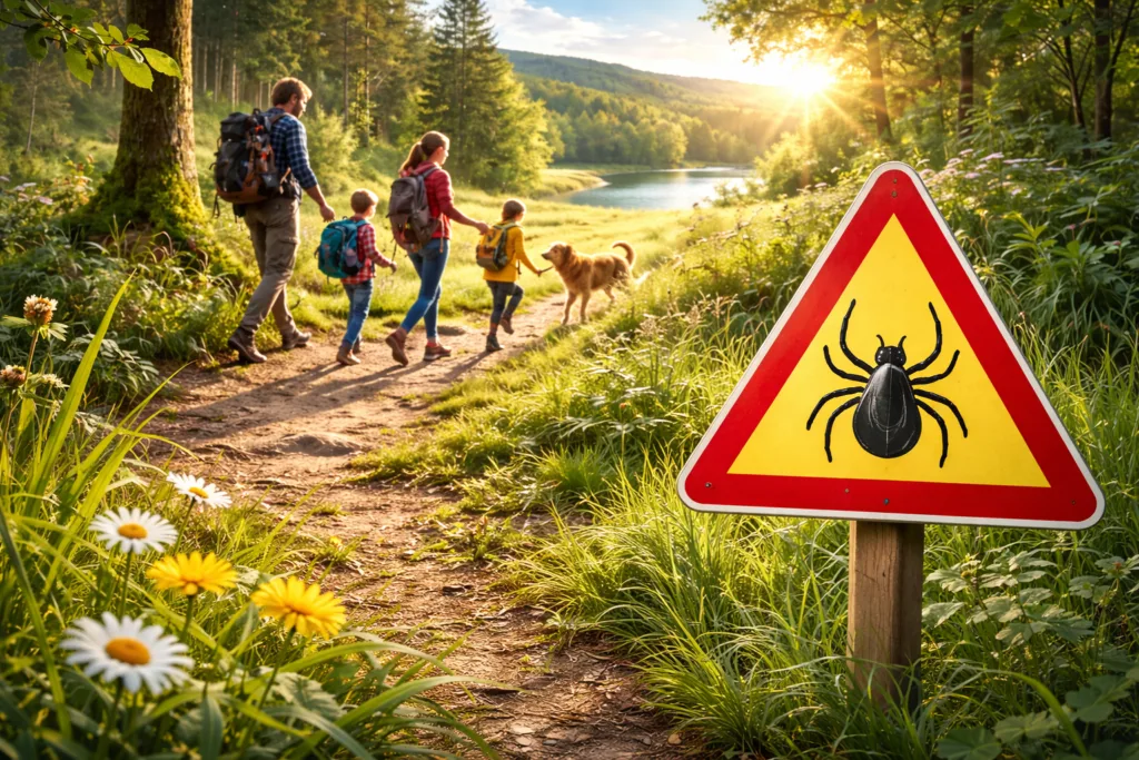 Zecken: AOK PLUS rät zur FSME-Schutzimpfung