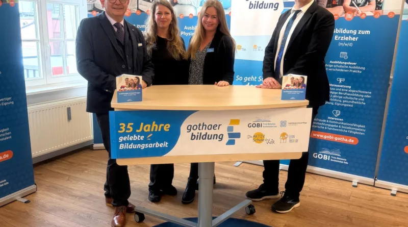 Wirtschaftsbesuch des Oberbürgermeisters bei der Gothaer Bildungsgesellschaft Wirtschaftsbesuch des Oberbürgermeisters