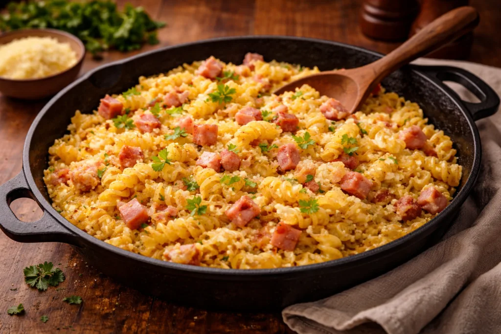 Omas Schinkennudeln Rezept