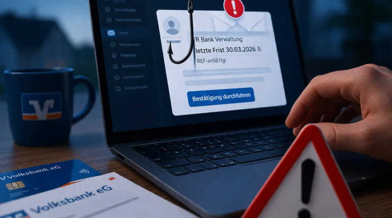 Vorsicht vor gefälschten Bank-Mails